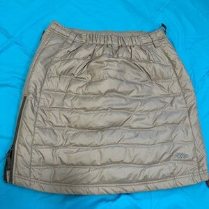 Puffer Skhoop Skirt, Champagne